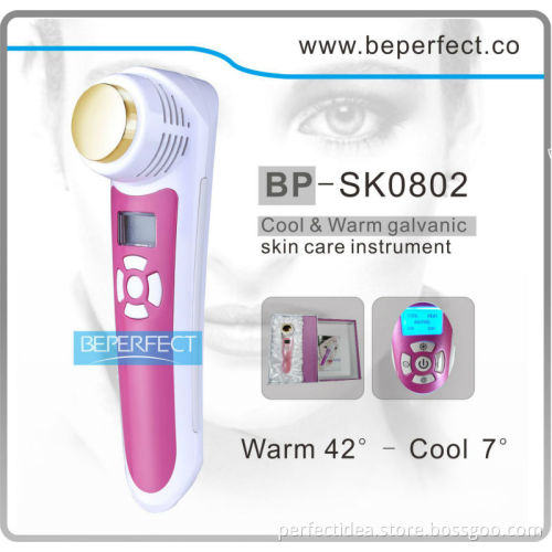 BP-SK0802 portable Cool & Warm Galvanic Beauty Machine